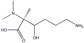 beta-hydroxytrimethyllysine 结构式