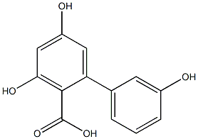 3,3',5-trihydroxybiphenyl-2-carboxylic acid