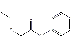 phenyl 2-(propylthio)ethanoate