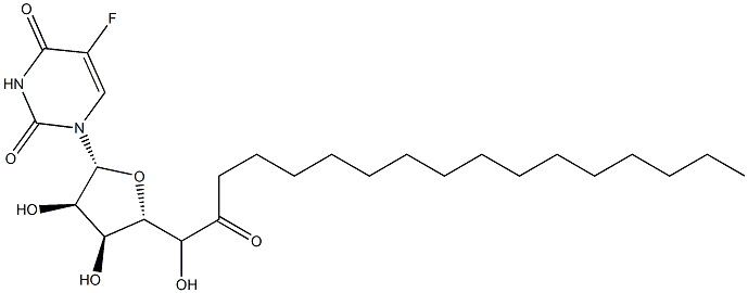 5'-palmitoyl-5-fluorouridine Structure