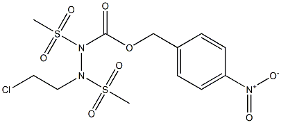  1,2-bis(methylsulfonyl)--1-(2-chloroethyl)-2-((4-nitrobenzyloxy)carbonyl)hydrazine