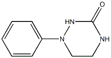 1-phenylperhydro-1,2,4-triazin-3-one 结构式