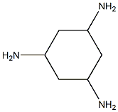 シクロヘキサン-1α,3α,5α-トリアミン 化学構造式