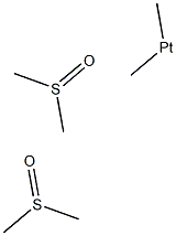 dimethylbis(sulfinylbis(methane)-S)platinum(II)