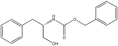 N-carbobenzyloxyphenylalaninol Struktur