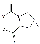 3,4-methanopyrrolidine dicarboxylate,,结构式