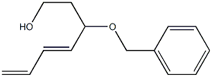 5-benzyloxy-7-hydroxyhepta-1,3-diene Structure