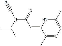  (3,6-dimethyl-2-pyrazilidene)-cyano-N-isopropylacetamide