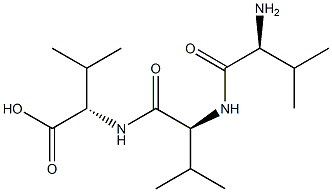 valyl-valyl-valine Structure