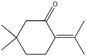 5,5-dimethyl-2-(1-methylethylidene)cyclohexanone|