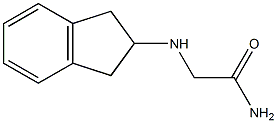 N-(2-indanyl)glycinamide,,结构式