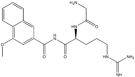 glycyl-arginyl-4-methoxy-beta-naphthylamide