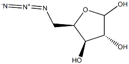 5-azido-5-deoxyxylofuranose 结构式