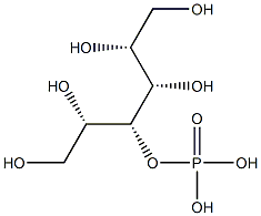 galactitol 3-phosphate Structure