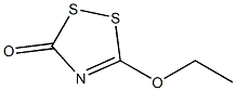 3-ethoxy-1,2,4-dithiazoline-5-one 化学構造式