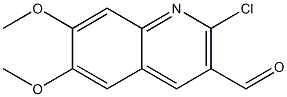 2-chloro-6,7-dimethoxy-3-quinolinecarboxaldehyde