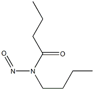 N-NITROSO-N-BUTYLBUTYRAMIDE Struktur