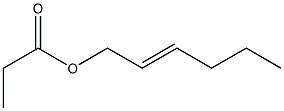 2-HEXEN-1-OL,PROPANOATE, Struktur