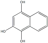 1,2,4-TRIHYDROXYNAPHTHALENE Structure