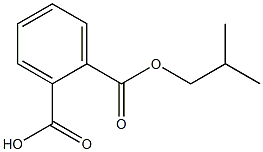 PHTHALICACIDMONO-ISO-BUTYLESTER Struktur