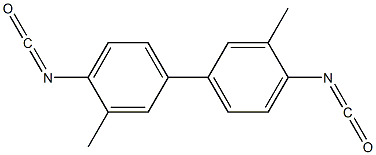 1,1'-BIPHENYL,4,4'-DIISOCYANATO-3,3'-DIMETHYL- 结构式