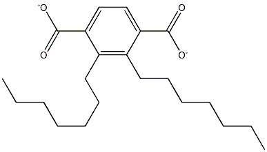 DI-N-HEPTYLTEREPHTHALATE 结构式