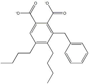 DI-N-BUTYLBENZYLPHTHALATE Struktur
