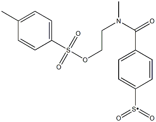 METHYL-(BETA-TOSYLOXY-ETHYL)TOSYLAMIDE Struktur