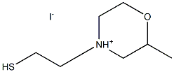 N-(2-MERCAPTOETHYL)-2-METHYLMORPHOLINIUMIODIDE,,结构式