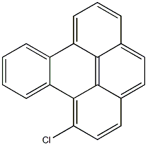 1-CHLOROBENZO(E)PYRENE,,结构式