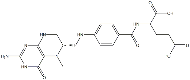 [6S]-5-METHYLTETRAHYDROFOLATE Structure