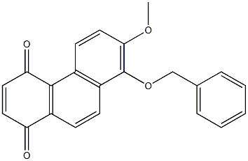 8-BENZYLOXY-7-METHOXY-1,4-PHENANTHRENEQUINONE