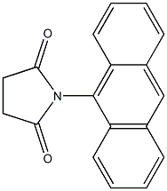 N-(9-ANTHRACENYL)SUCCINIMIDE 结构式