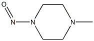 N-METHYL-N'-NITROSOPIPERAZINE Structure