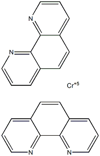 CIS-DI(1,10-PHENANTHROLINE)CHROMIUM(V)