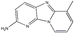 2-AMINO-6-METHYLDIPYRIDO(1,2-A:3',2'-D)IMDAZOLINE Structure