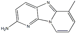 2-AMINO-6-METHYLDIPYRIDO(1,2-A:3',2'-D)IMDAZOLINE 结构式