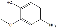 3-METHOXY-4-HYDROXYANILINE 化学構造式