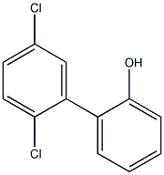 2',5'-DICHLORO-2-HYDROXYBIPHENYL Structure