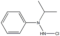 CHLOROPHENYLISOPROPYLHYDRAZINE Struktur
