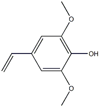 4-VINYL-2,6-DIMETHOXYPHENOL,,结构式
