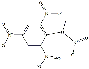 N-METHYL-N,2,4,6-TETRANITROBENZAMINE,,结构式