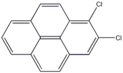 DICHLOROPYRENE 化学構造式