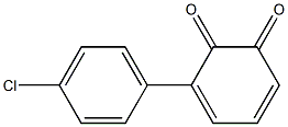 1-(4'-CHLOROPHENYL)-2,3-BENZOQUINONE,,结构式