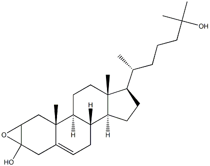 25-HYDROXYCHOLESTEROLEPOXIDE Structure