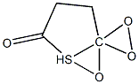 1,2-OXOTHIOLAN-5-ONE2,2-DIOXIDE Struktur