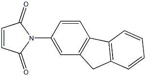2-MALEIMIDOFLUORENE Structure