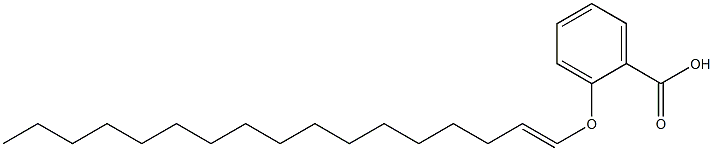 HEPTADECENYLSALICYLICACID,,结构式