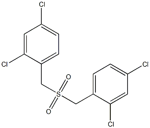 2,4-DICHLOROPHENYLMETHYLSULPHONE 结构式