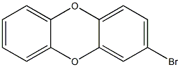 2-MONOBROMODIBENZO-PARA-DIOXIN,,结构式